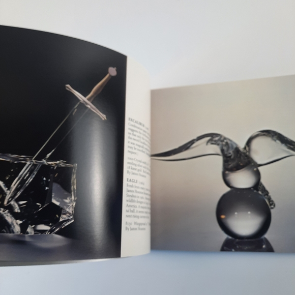 Vintage STUEBEN GLASS 1984 Catalog Luxury Crystal Coffee Table Book - Picture 7 of 14